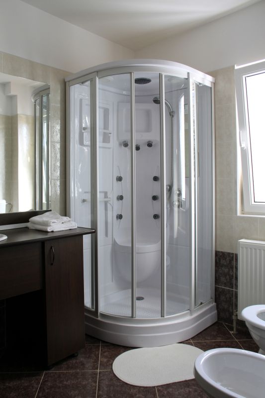 Modern Bathroom with Glass Shower